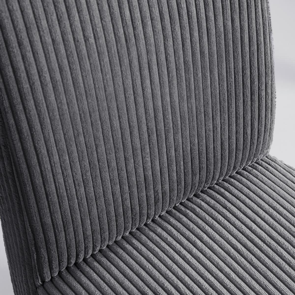 Stuhl Roko Grau - Eichefarben/Grau, Modern, Holz/Textil (46/101/62cm) - Mömax