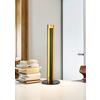 LED-BORDSLAMPA GUMO - svart/guldfärgad, Modern, metall (15/47cm) - Mömax