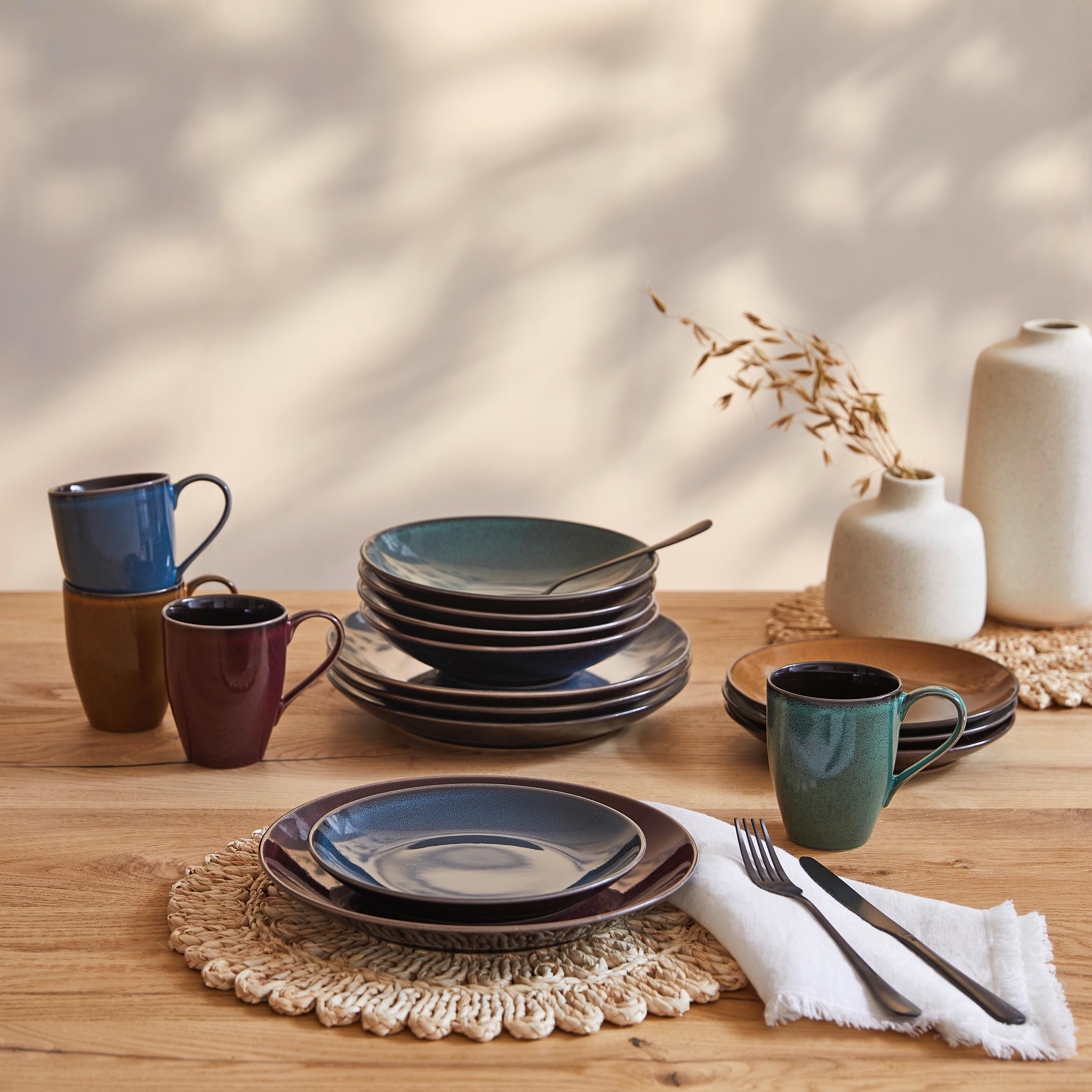 Kombiservice Marrakesch in Multicolor, 16-teilig - Multicolor, MODERN, Keramik - Creatable