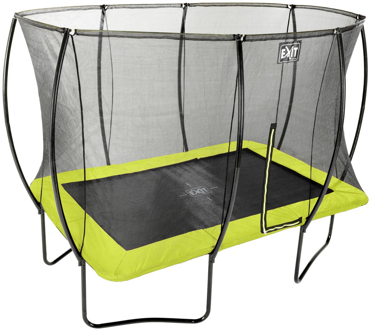 Trampolin Exit Silhouette, 244x366cm - zelena, Konvencionalno, kovina (244/274/366cm) - EXIT Toys