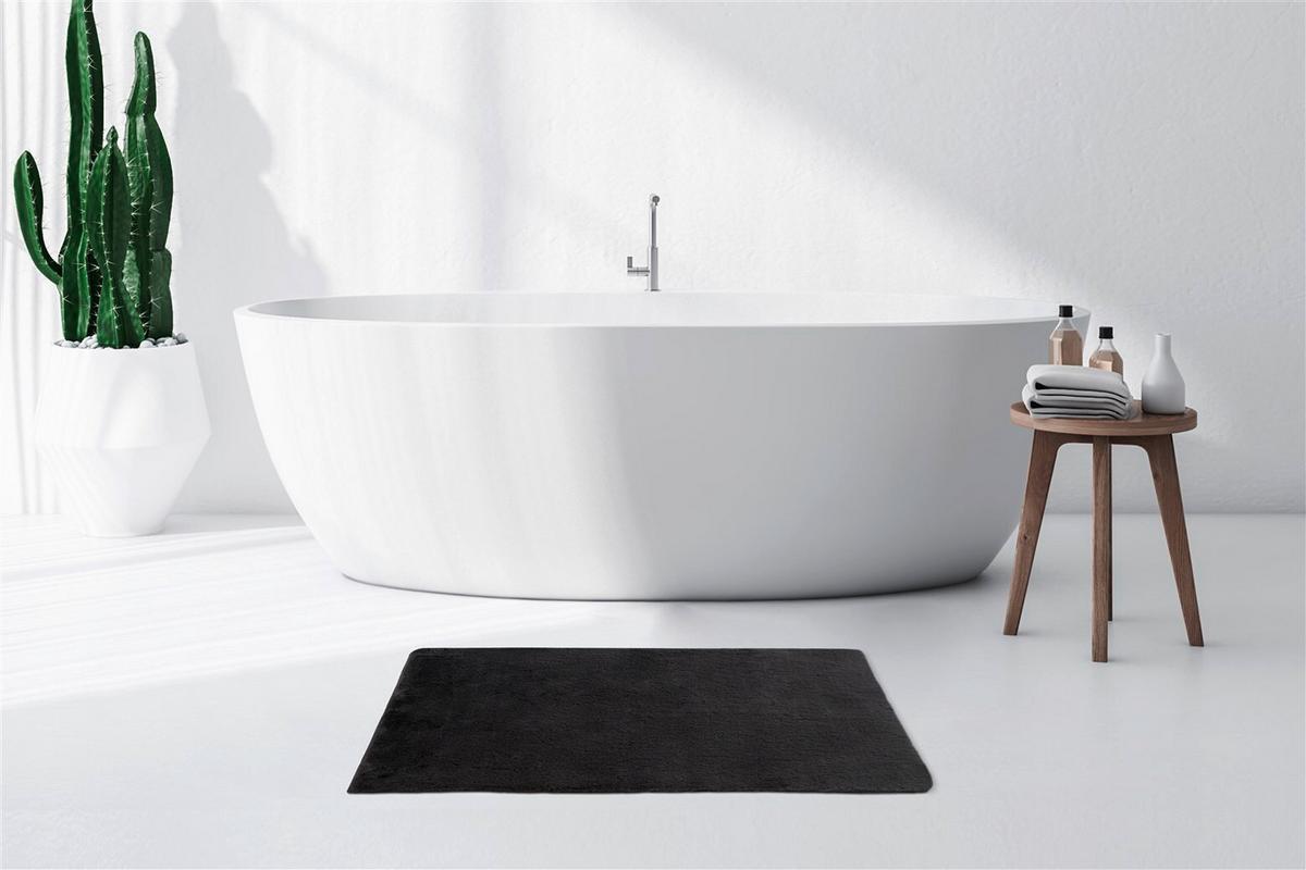 HOCHFLORTEPPICH RABBIT LIGHT 125 DUNKELGRAU - Dunkelgrau, Konventionell, Textil (65/100cm) - Kayoom