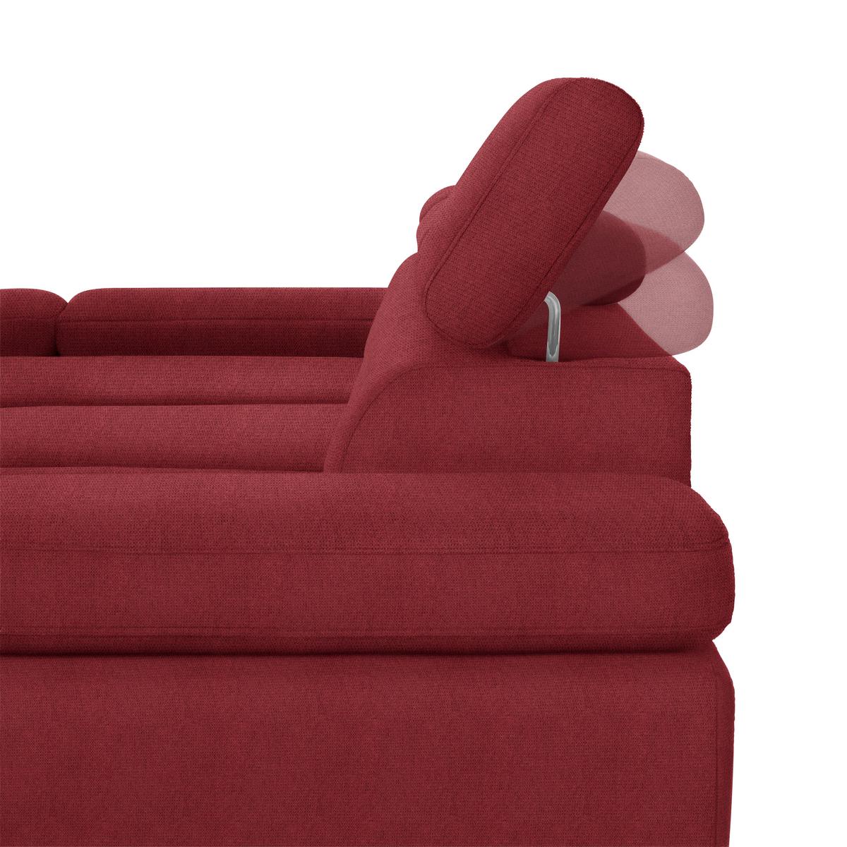 Kutna Garnitura Molina Mini - crna/boje crnog vina, Moderno, drvni materijal/drvo (277/189cm) - Mömax