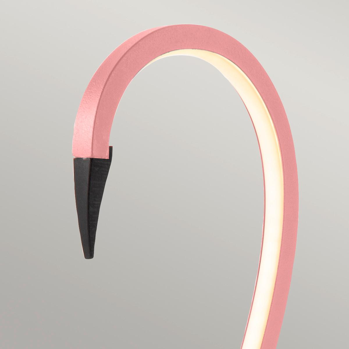 Led Stolna Svjetiljka Flamingo - pink, Trend, metal/plastika (15/15/50cm) - Elstead Lighting