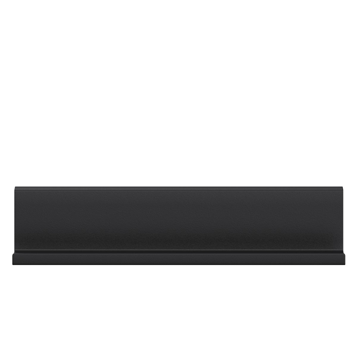 Ablage Systemstyle Schwarz - Schwarz, MODERN, Metall (28/5/7cm) - System Style