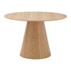 MATBORD ARON - ekfärgad, Modern, trämaterial/trä (120/75/120cm) - Mömax