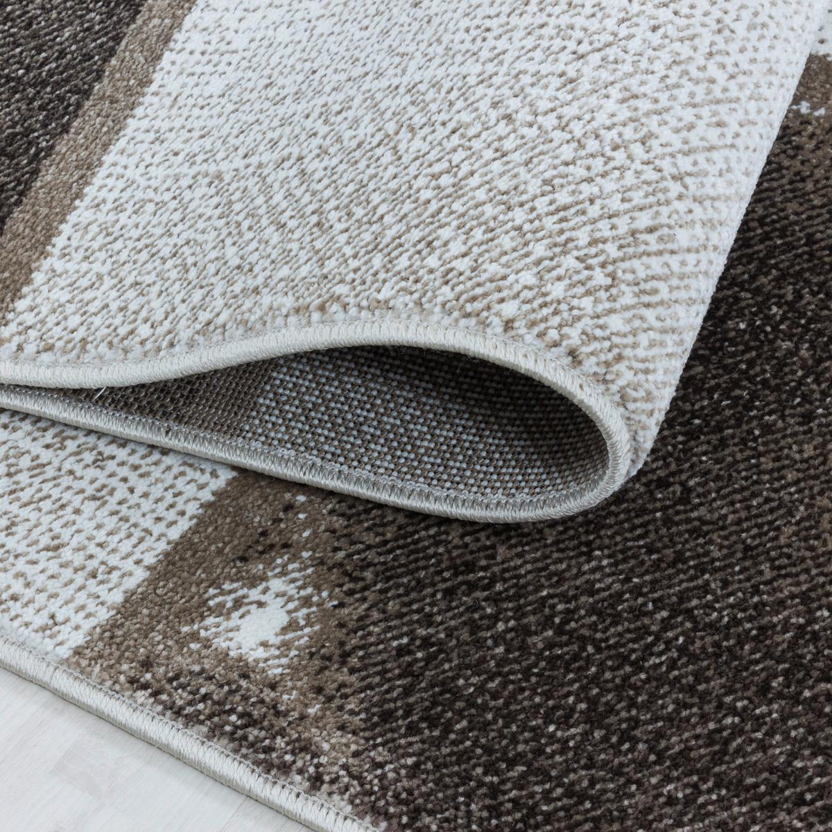 Webteppich Ottawa Braun ca. 240x340cm - Braun, Design, Textil (240/340cm) - Novel