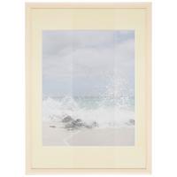 Bilderrahmen Anna ca. 50x70cm - Naturfarben, ROMANTIK / LANDHAUS, Holzwerkstoff (50/70cm) - Modern Living