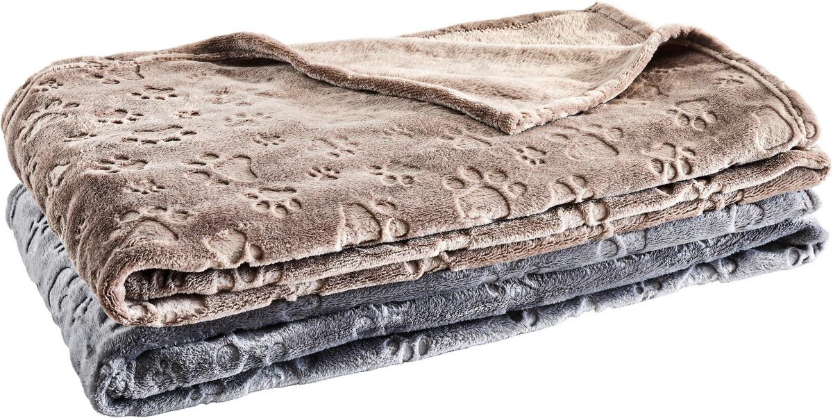 KOC DOMOWY TATZE - brązowy, Design, tkanina (130/170cm) - Esposa