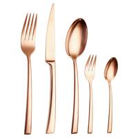 Besteckset Avelino Bronzefarben 30-teilig - Bronzefarben, Design, Metall - Echtwerk