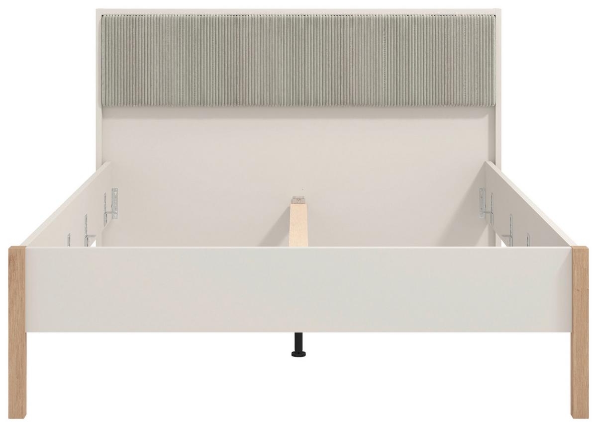 Ágykeret Belfort - kasmírszínű, Modern, faalapú anyag/textil (160/200cm)