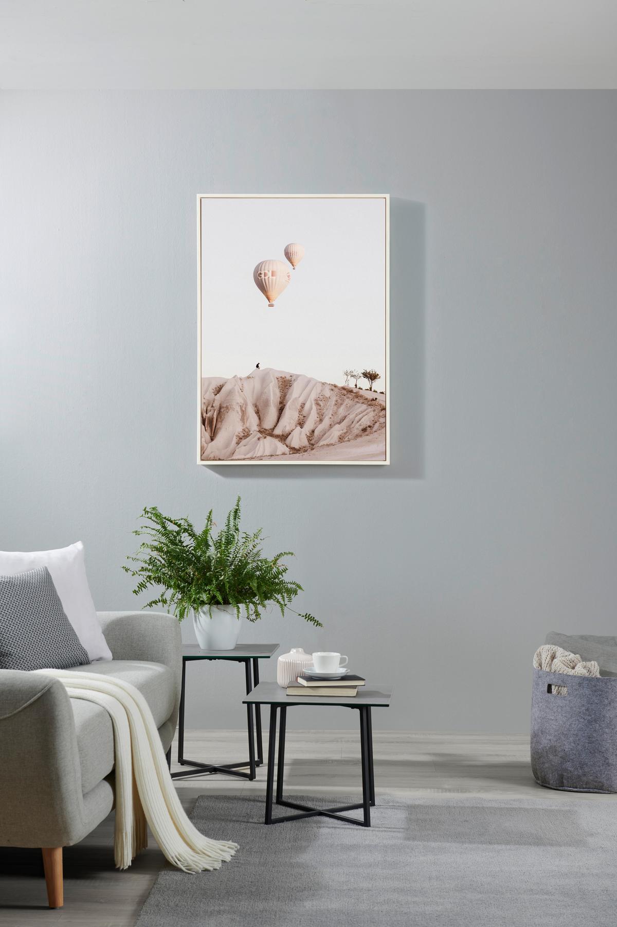 Keilrahmenbild Canvas ca. 50x70x2,5cm - Multicolor, Basics, Holzwerkstoff/Kunststoff (50/70/2,5cm) - Modern Living