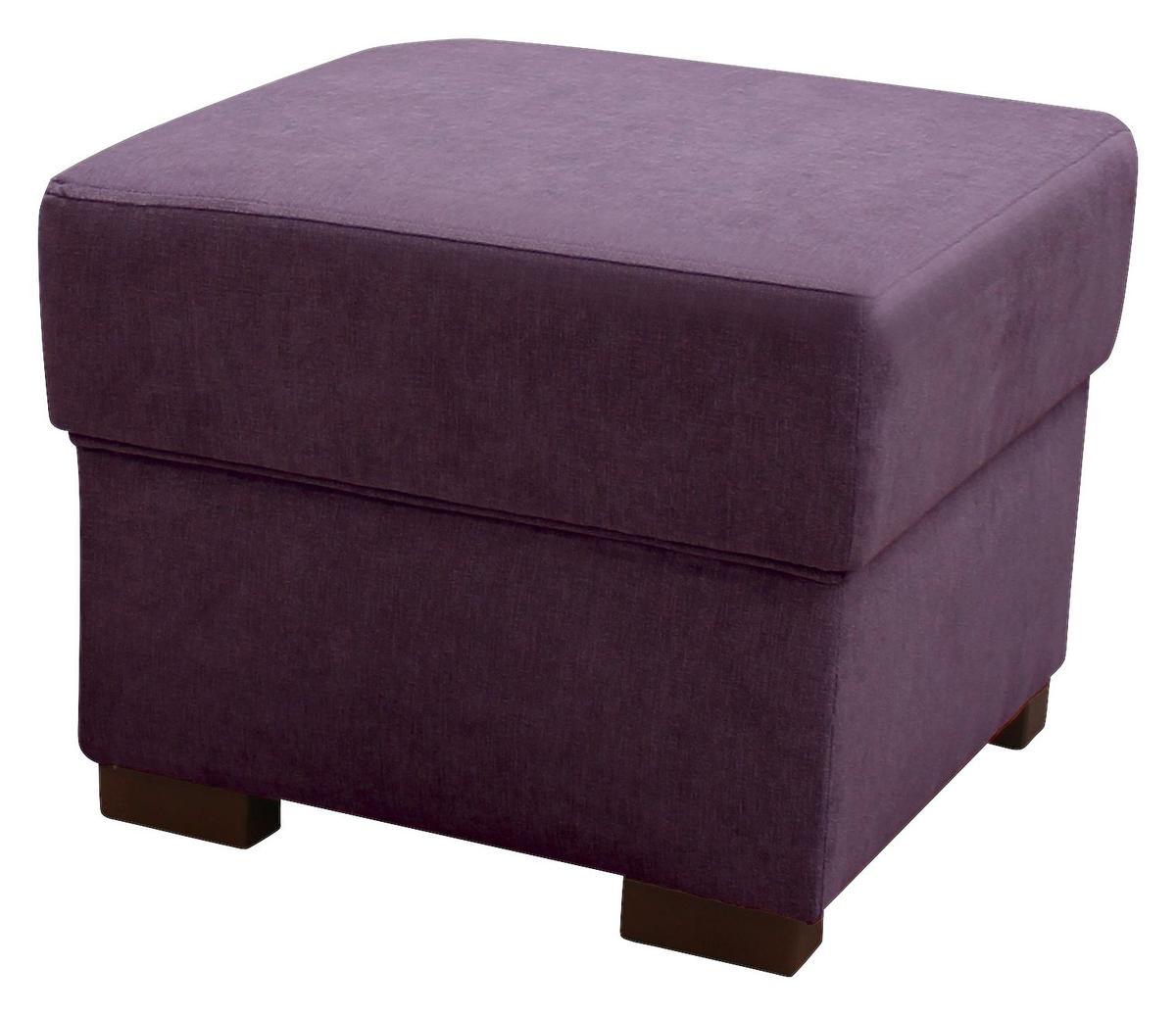 Taburet CHANDLER - lila, Design, textil (51/43/51cm) - Mömax