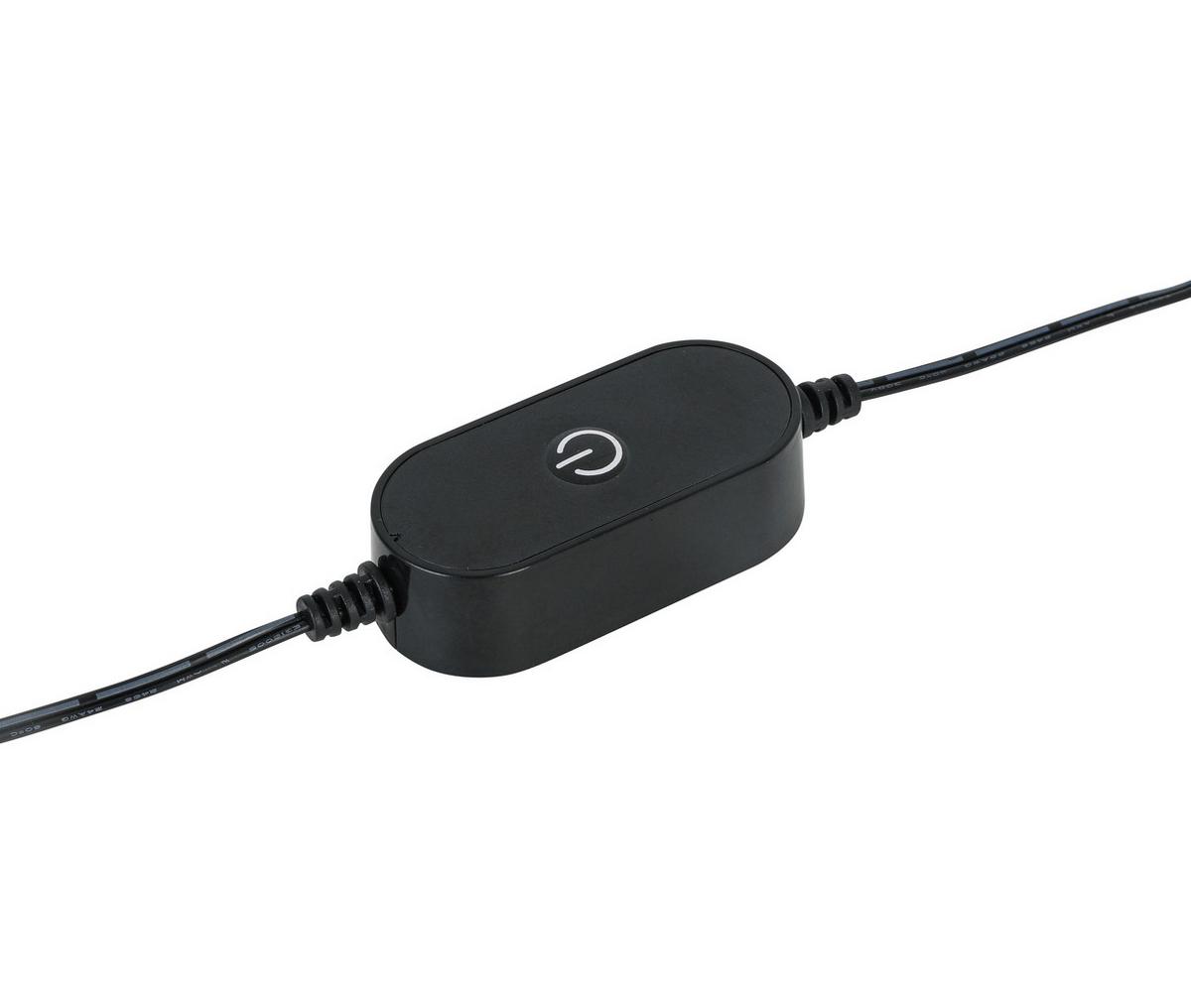 Led Panel Numik - crna, Moderno, plastika (50/75/1,3/0,7cm) - Mömax