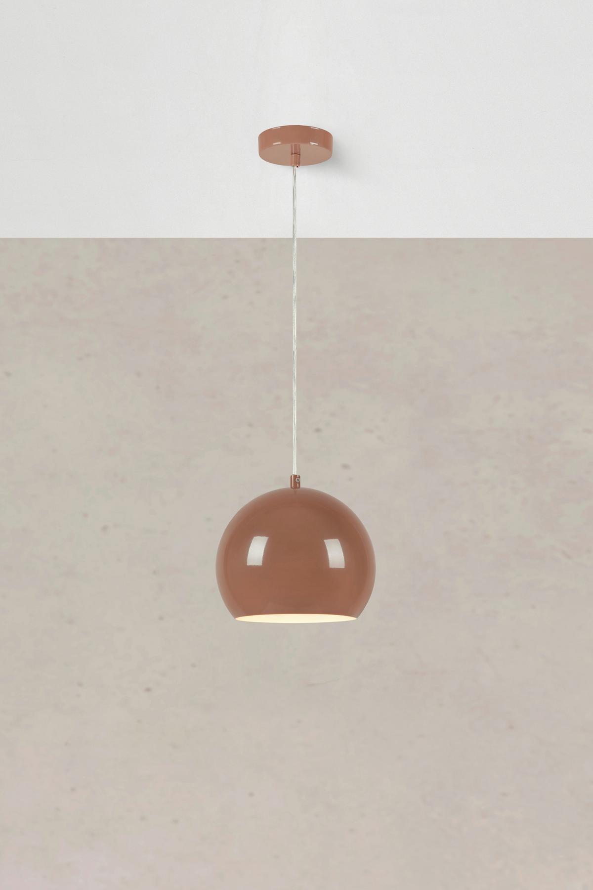 Pendelleuchte Pop Pendant max. 40 Watt - Braun, Design, Metall (20/20/17,5cm) - Markslöjd