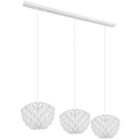 Viseća Svjetiljka Irene - bijela, Basics, metal/plastika (101/26/120cm) - Globo