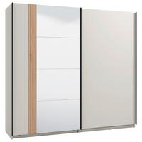 Tolóajtós Szekrény Belfort - kasmírszínű, Modern, faalapú anyag (220/205/61cm)