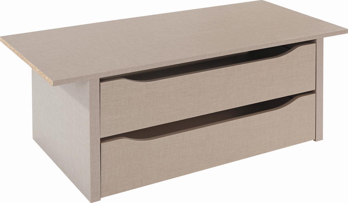 Anexă cu sertare Madeira/Feldkirch - Modern, lemn (111/39/45cm)