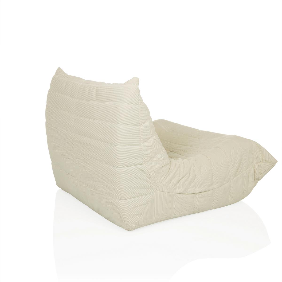 Naslanjač Sitzolo, Bež - bež, Moderno, tekstil (90/72/100cm) - MID.YOU