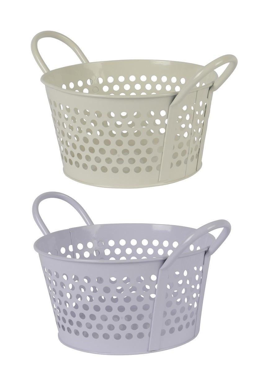 Coș Tia M - Basics, metal (29,5/21/16cm)