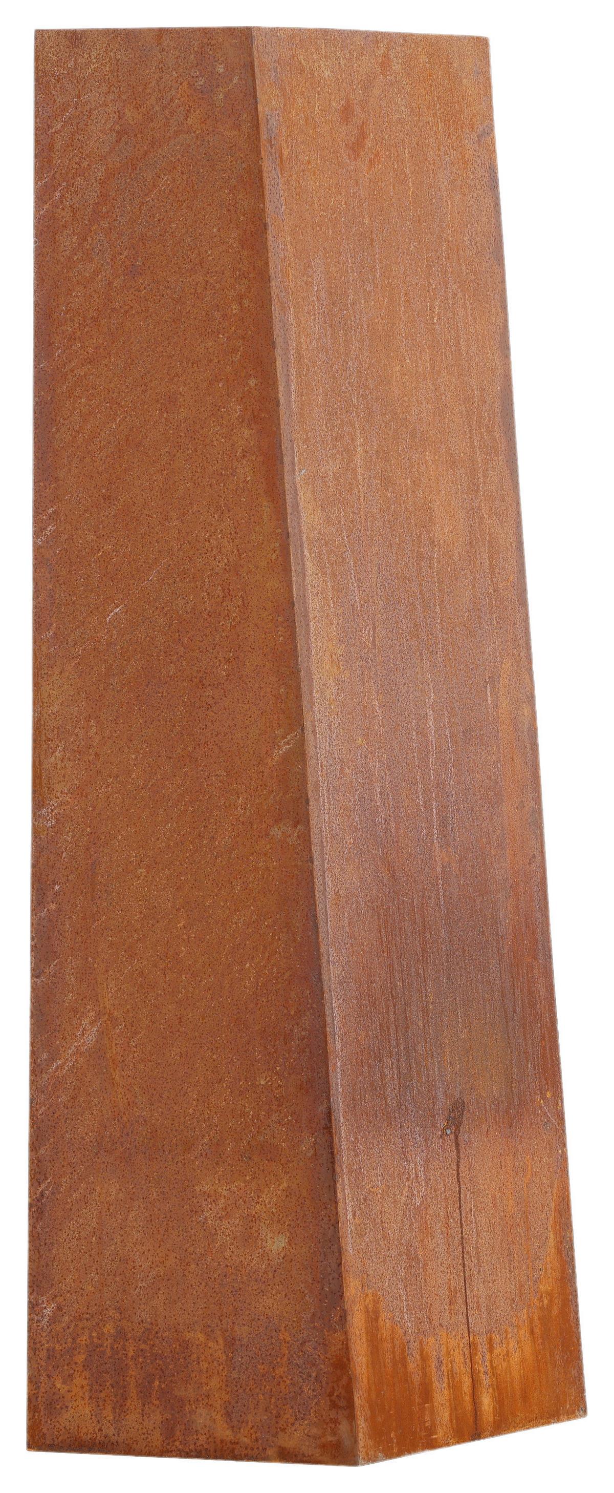 Feuerstelle Bastian ca. 50x120 cm Stahl - Dunkelorange, KONVENTIONELL, Metall (50/120/20cm) - Gardenson
