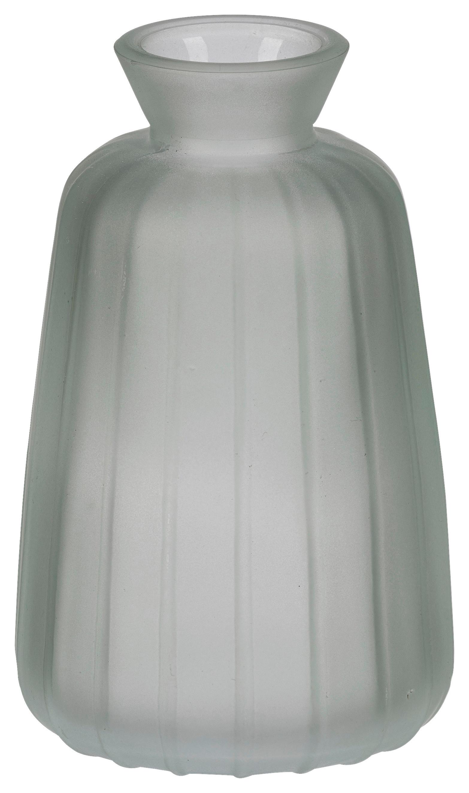 Váza Jil - zsályazöld, Konventionell, Üveg (7/12cm) - Modern Living