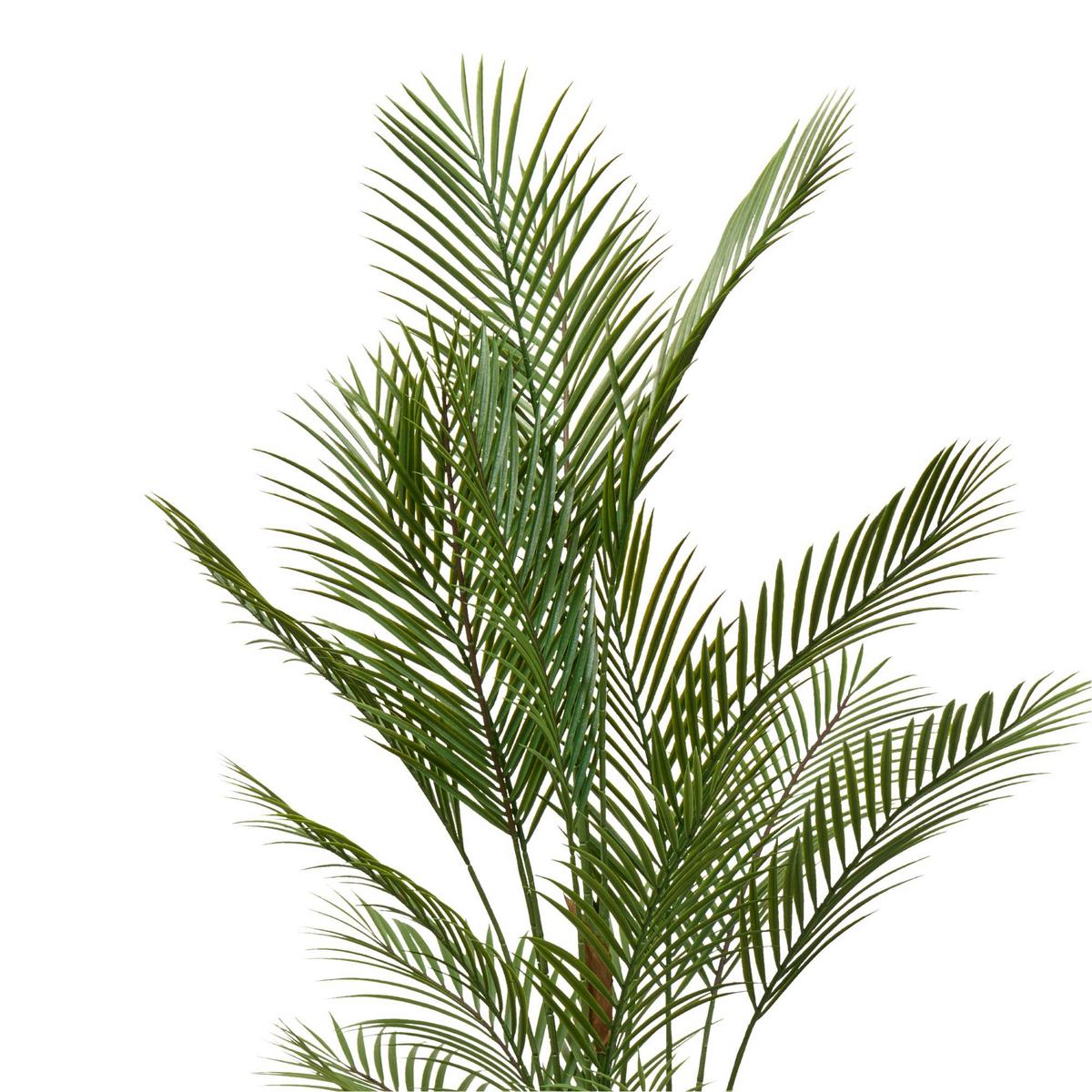 Plantă artificială Merlo cca. 110x187 cm - alb/verde, Basics, ceramică/plastic (110/110/187cm)