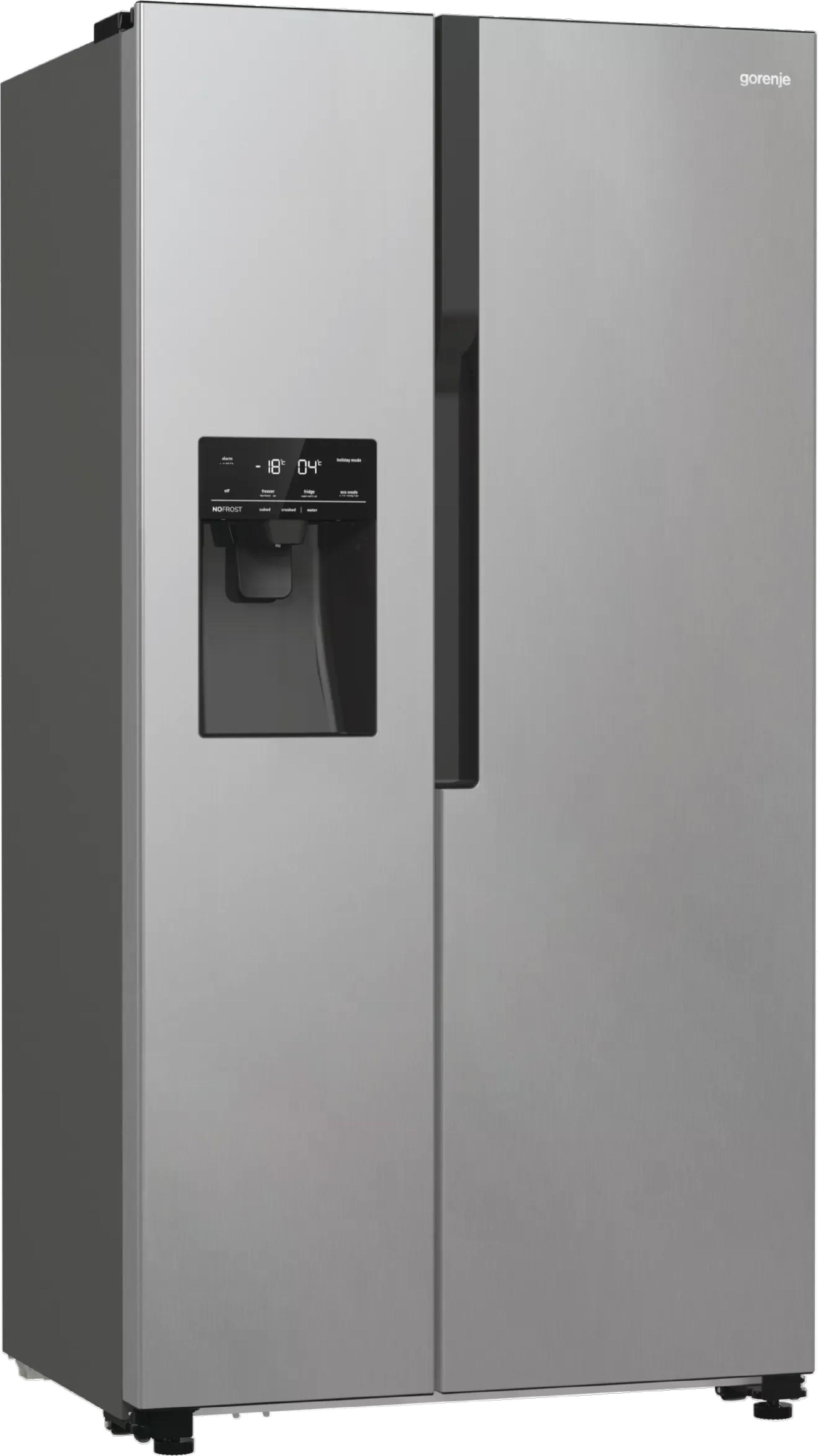 Kühl-Gefrier-Kombination NRR9185ESXL, Side by Side - Edelstahlfarben, MODERN (91,5/178,6/69,8cm) - Gorenje