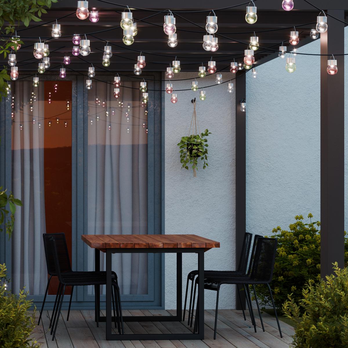 Solarleuchte Wimi Klarglas max. 0,06 Watt - Transparent, KONVENTIONELL, Glas/Kunststoff (6/8cm) - Mömax
