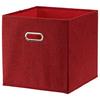 Sklopiva Kutija Bobby - Ca. 34l -Ext- - crvena, Moderno, karton/tekstil (33/32/33cm) - Premium Living