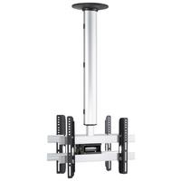 Nosilec Za Tv Cm - srebrne barve, Moderno, kovina (42/74/19cm) - MID.YOU