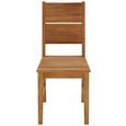 Stuhl in Eichefarben - Eichefarben, KONVENTIONELL, Holz (42/94/48cm) - ZANDIARA