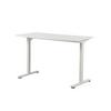 SKRIVBORD JANNIS - vit, Modern, metall/trämaterial (120/60/75cm) - Mömax