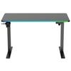 GAMINGTAFEL JACK - Zwart, Modern, Houtcomposiet/Kunststof (120/70-115/60cm) - Mömax