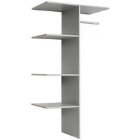 INNENEINTEILUNG WÄSCHEEINTEILUNG - Grau, MODERN, Holzwerkstoff (87/160/50cm) - MID.YOU