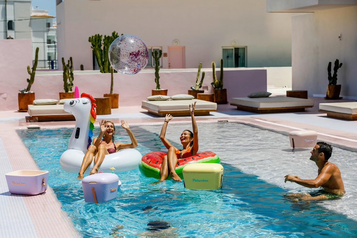 Kühltasche Polarbox Flieder, 20 Liter - Flieder, MODERN, Kunststoff (45,1/20,7/30,6cm) - Polarbox