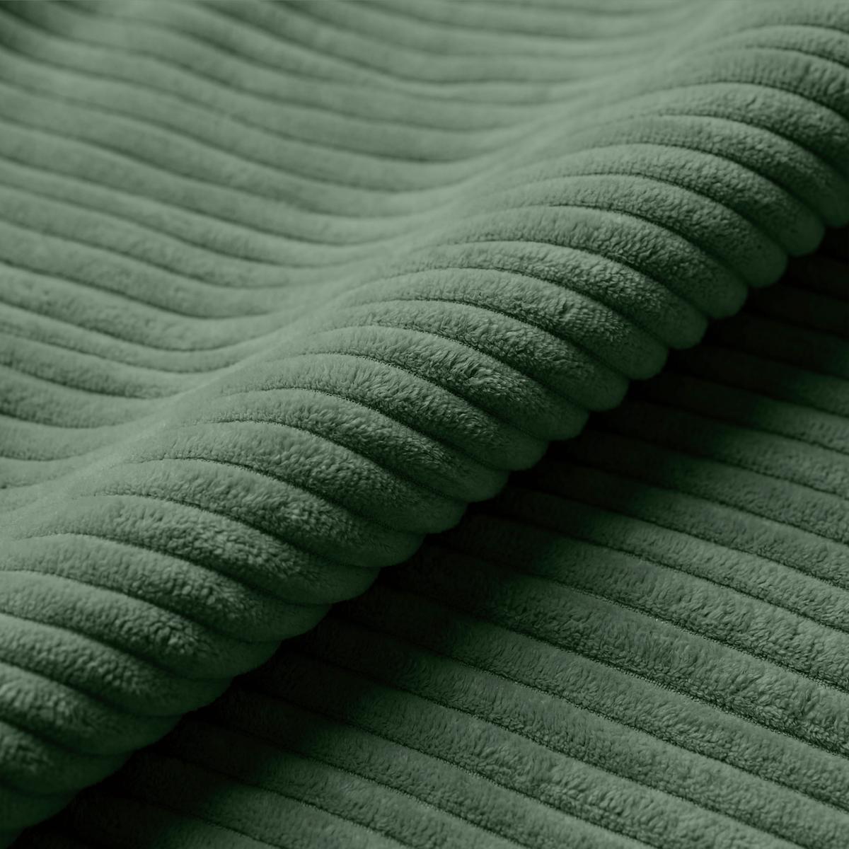 Ecksofa Pedro Dunkelgrün - Dunkelgrün/Schwarz, MODERN, Kunststoff/Textil (190/300cm) - Mömax