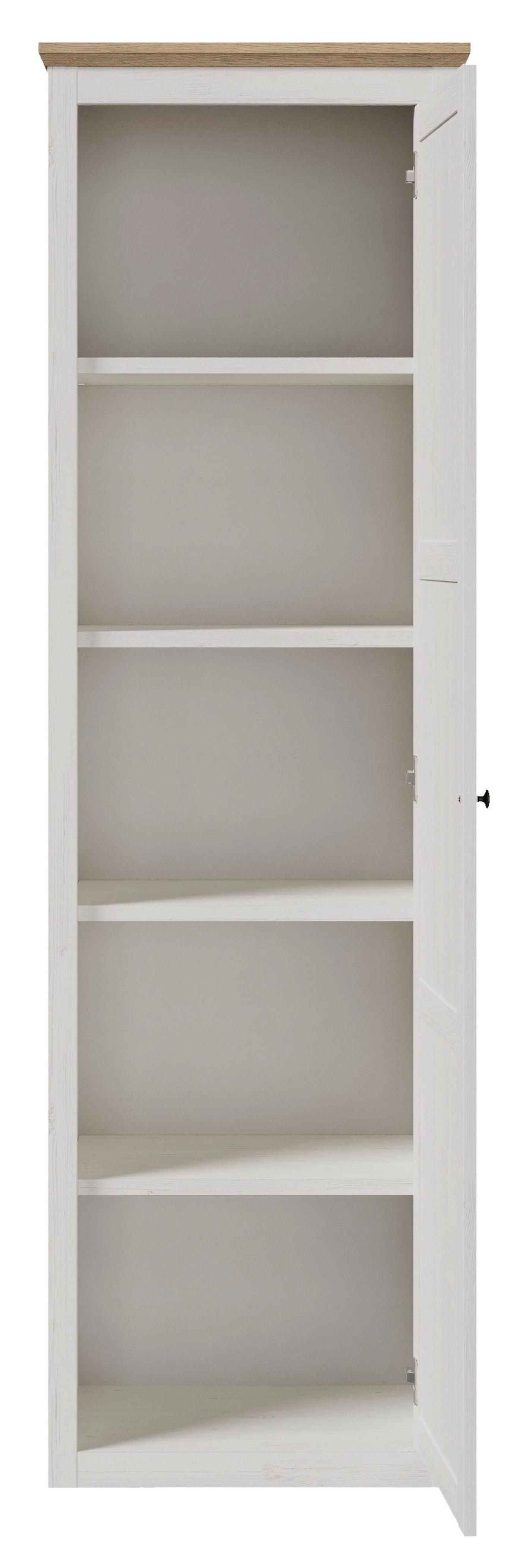 Aktenschrank Korsika Eiche-/Kieferfarben - Eichefarben/Kieferfarben, ROMANTIK / LANDHAUS, Holzwerkstoff (58,2/195/42,9cm) - Mömax