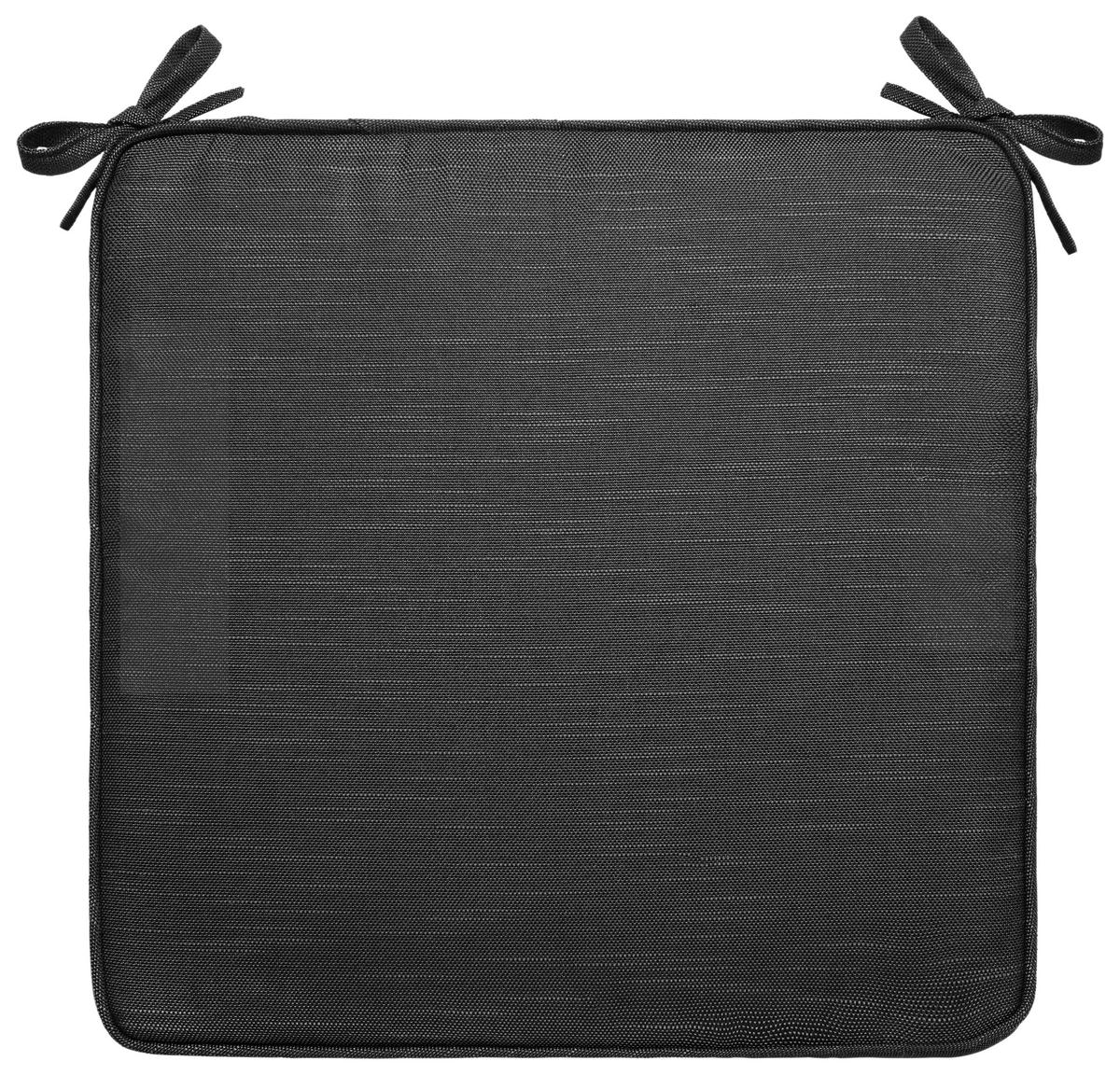 Pernă pentru șezut Petti - negru, Modern, textil (45/45/4cm) - Mömax