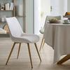 STOL LOU - beige/ekfärgad, Modern, metall/trä (52/84/60cm) - Mömax