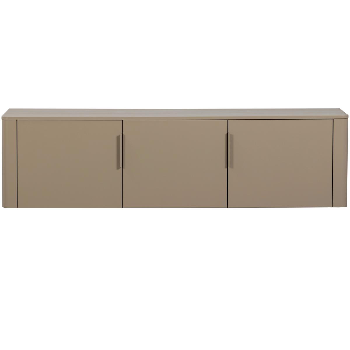 LOWBOARD Gunnar Schlammfarben B: 154cm - Schlammfarben, Design, Holz/Metall (154/56/44cm) - Livetastic