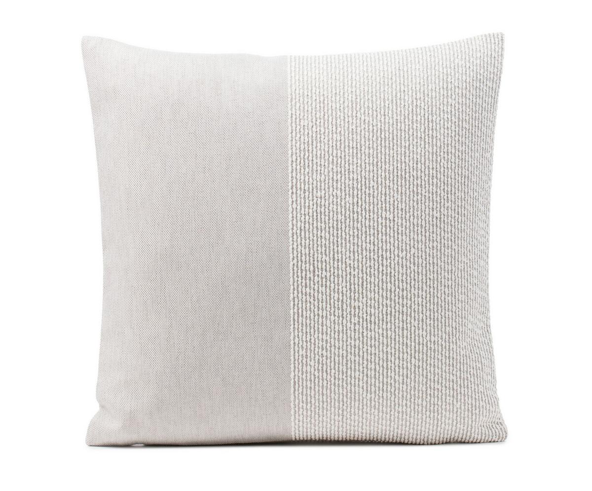 POSZEWKA NA PODUSZKĘ DUKE - kremowy, Basics, tworzywo sztuczne (50/50cm) - Dieter Knoll