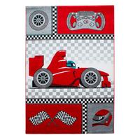 Kinderteppich Kids Rot ca. 200x290cm - Rot, Trend, Textil (200/290cm) - Ben'n'jen