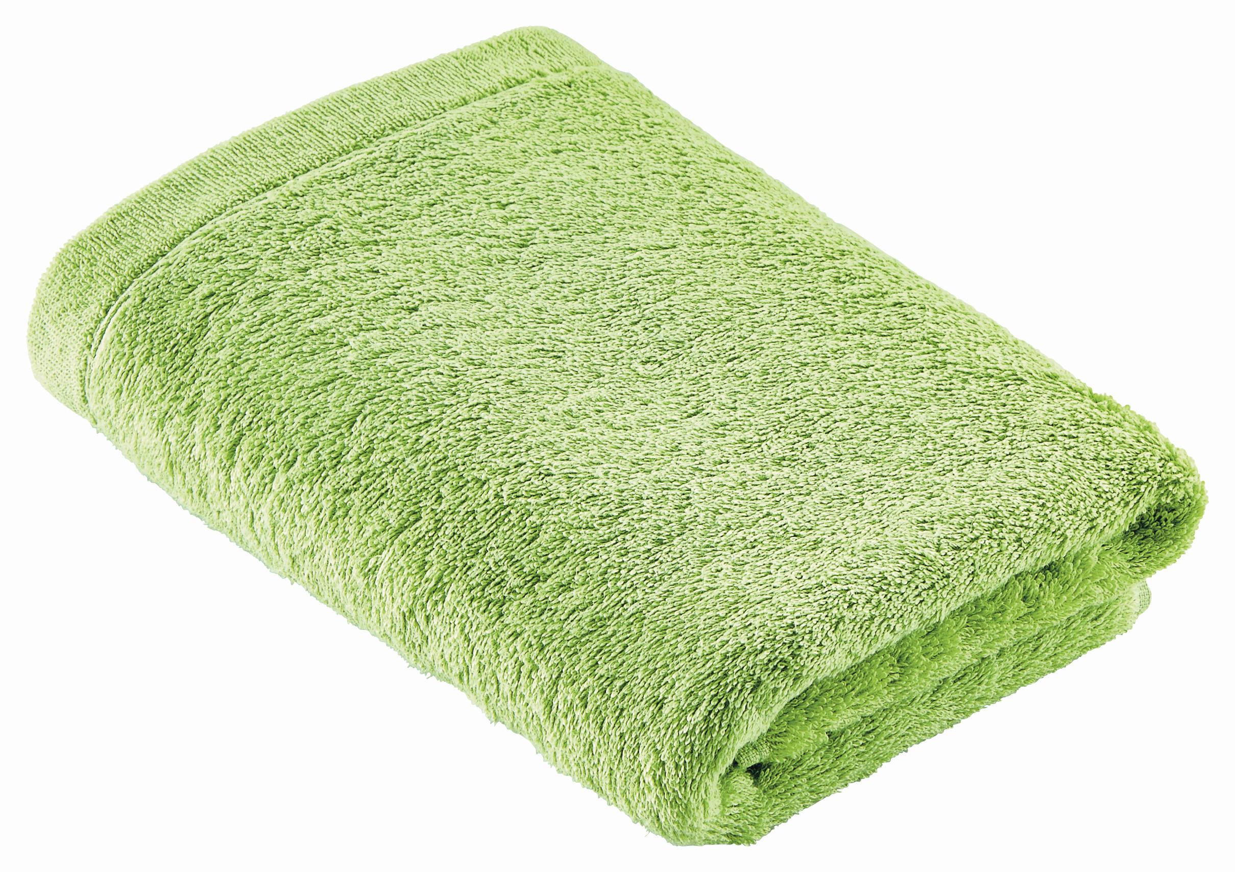 RĘCZNIK PRYSZNICOWY LIFESTYLE UNI - jasnozielony, Basics, tkanina (70/140cm) - Cawoe
