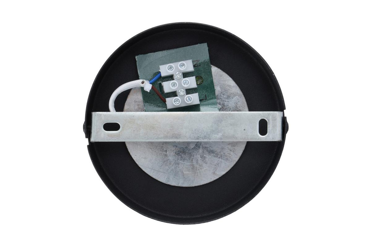 Deckenleuchte Sinn Schwarz max. 25 Watt - Schwarz, KONVENTIONELL, Metall (123/83/40.5cm)