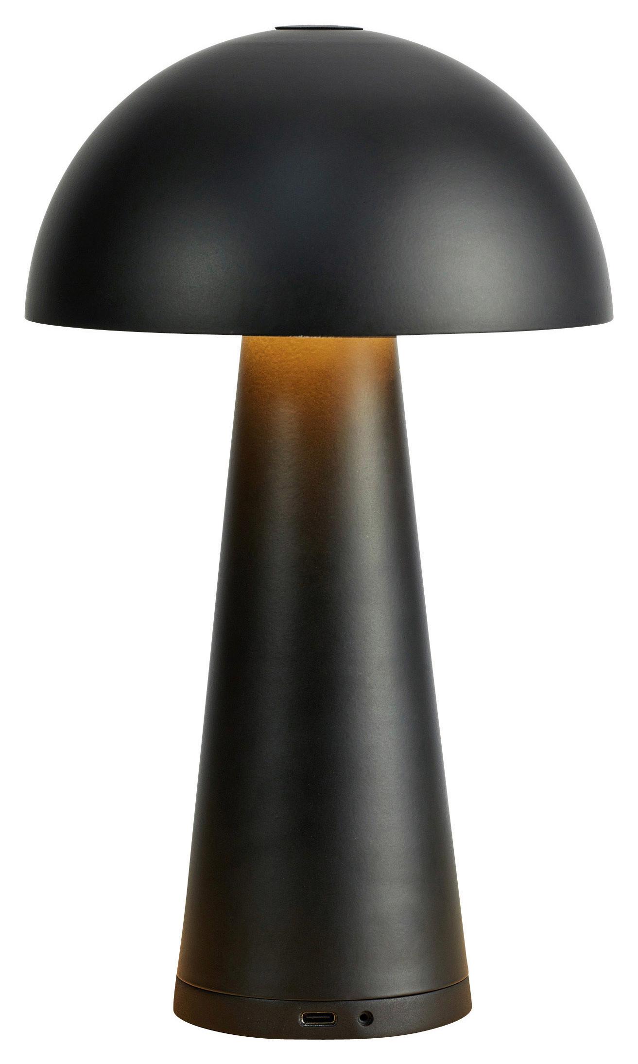 LED-Tischleuchte Fungi max. 1,5 Watt dimmbar - Schwarz, Basics (16/16/26,5cm) - Markslöjd