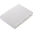 Spannleintuch Basic In Platin, ca. 180x200cm - Silberfarben, Textil (180/200cm) - MÖMAX modern living
