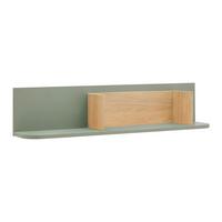 Wandboard Lagos Salbeigrün/Eiche Artisan - Salbeigrün/Eiche Artisan, MODERN, Holzwerkstoff (120/27/23,4cm) - Premium Living
