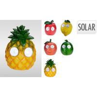 Szolárlámpa Fruit - sötétnarancs/sárga, műanyag