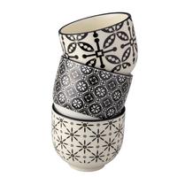 Teáscsésze Shiva - fekete/fehér, Lifestyle, kerámia (7/6cm) - Modern Living