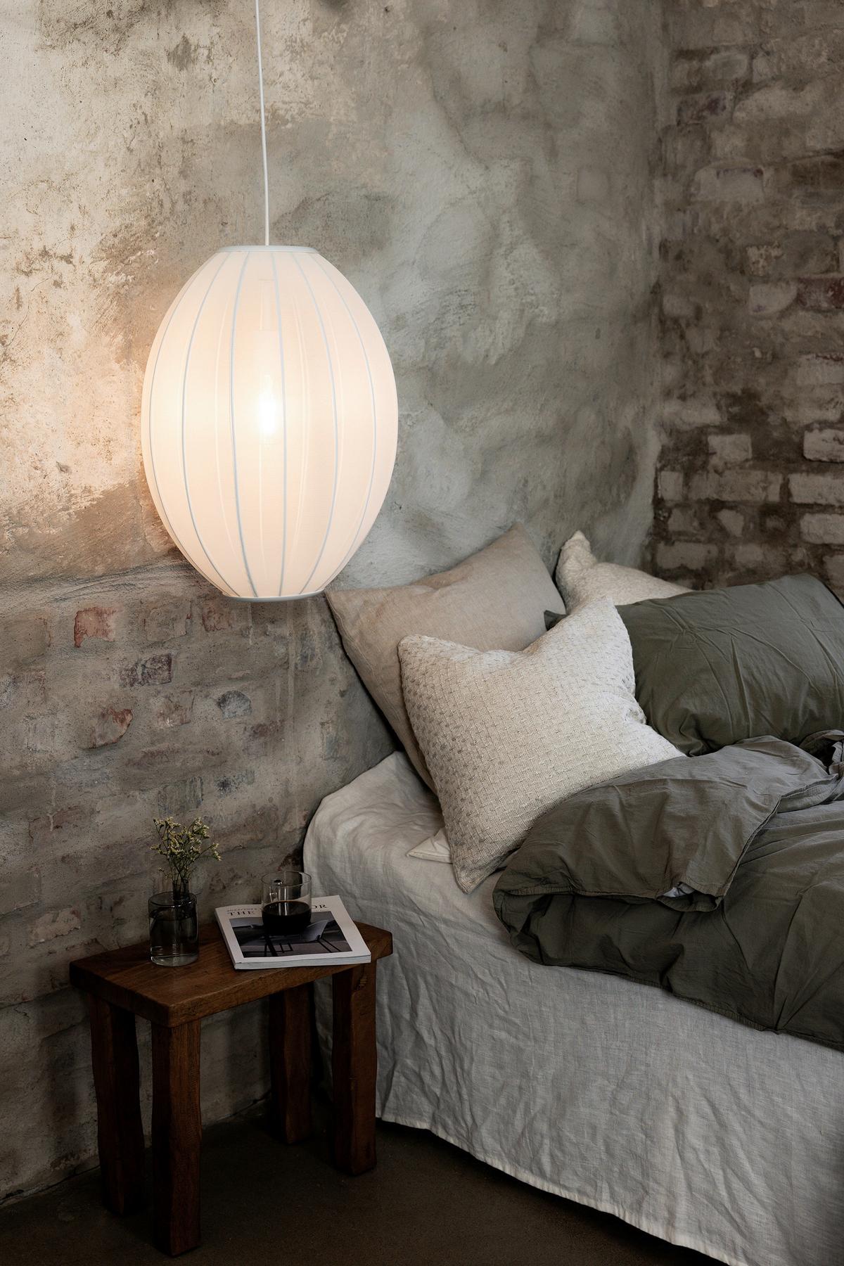 Pendelleuchte Florence max. 40 Watt - Weiß, Basics (40/40/50cm) - Markslöjd